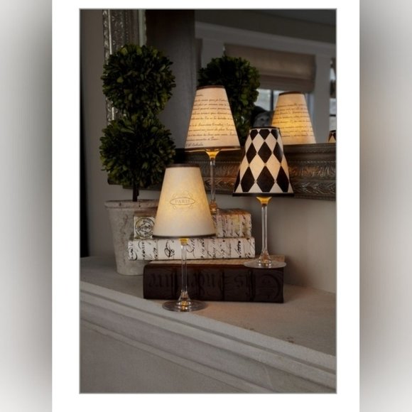 Paris 6 Piece Wine Shade Set - Picture 2 of 4
